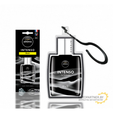 Ароматизатор воздуха гелевый Aroma Car Intenso Perfume Black Jack (Блэк Джек), 10г AROMA CAR (Польша) / 92174