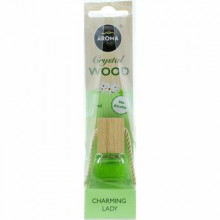 Ароматизатор воздуха жидкостный Aroma Car Crystal Wood Charming Lady (Очарование), бутылочка, 7мл AROMA CAR (Польша) / 92842