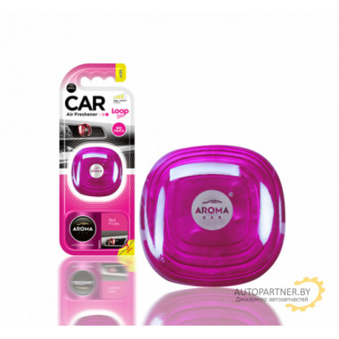 Ароматизатор воздуха гелевый Aroma Car LOOP GEL RED FRUITS AROMA CAR (Польша) / 63115