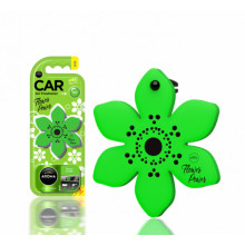 Ароматизатор воздуха полимерный Aroma Car Polymers Flower Fancy Green (Цветок, аромат Модный зеленый) AROMA CAR (Польша) / 92558