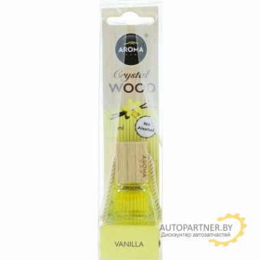 Ароматизатор воздуха жидкостный Aroma Car Crystal Wood Vanilla (Ваниль), бутылочка, 7мл AROMA CAR (Польша) / 92844