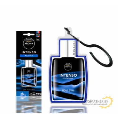 Ароматизатор воздуха гелевый Aroma Car Intenso Perfume Aqua Blue (Голубая вода), 10г AROMA CAR (Польша) / 92171