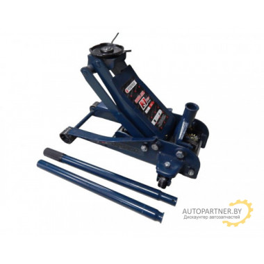 Домкрат подкатной  3 т с низким профилем (h min 88мм, h max 455мм), F-TH33005