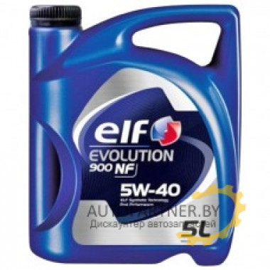 Моторное масло ELF EVOLUTION 900 NF 5W40 / 194872 (5л)