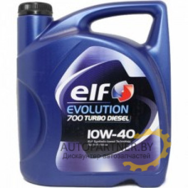 Моторное масло Elf Evolution 700 TURBO DIESEL 10W-40 4л / 203701