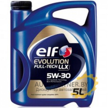 Моторное масло ELF EVOLUTION FULL TECH LLX 5W30 / 213920 (5л)