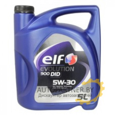 Моторное масло ELF EVOLUTION 900 DID 5W30 / 213915 (5л)