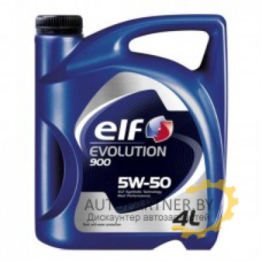 Моторное масло ELF EVOLUTION 900 5W50 / 194830 (4л)