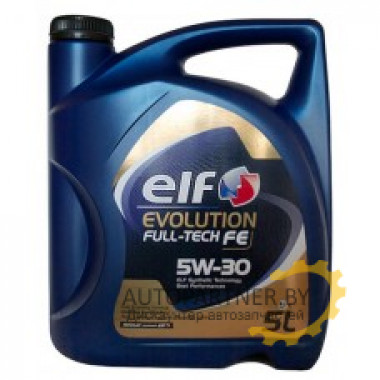 Моторное масло ELF EVOLUTION FULL TECH FE 5W30 / 213935 (5л)