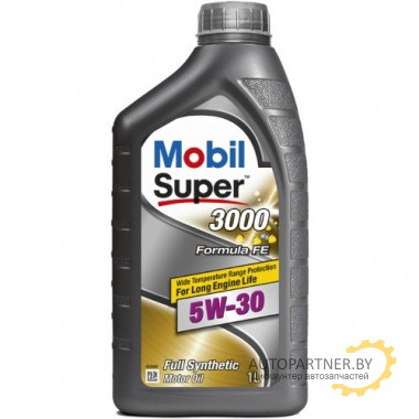 Моторное масло MOBIL SUPER 3000 X1 FORMULA FE 5W-30 (1л)