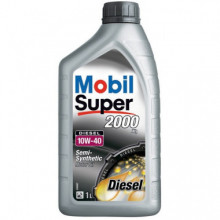 Моторное масло MOBIL SUPER 2000 X1 DIESEL 10W-40 / 152627 (1л)