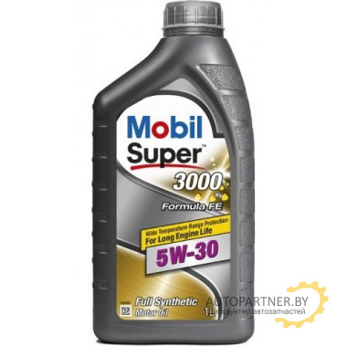 Моторное масло MOBIL SUPER 3000 X1 FORMULA FE 5W-30 / 152565 (1л)