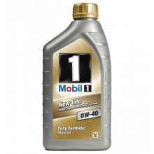 Моторное масло MOBIL 1 NEW LIFE 0W40 / 150596 (1л)