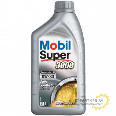 Моторное масло MOBIL SUPER 3000 FORMULA LD 0W-30 (1л)