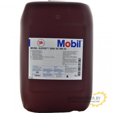 Моторное масло MOBIL SUPER 3000 XE 5W-30 (20л)