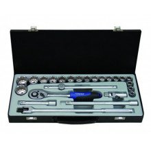Набор инструмента FORSAGE F-4246-9M 24пр. (12гр.)(10-32мм), 