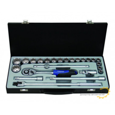 Набор инструмента FORSAGE F-4246-9M 24пр. (12гр.)(10-32мм), 