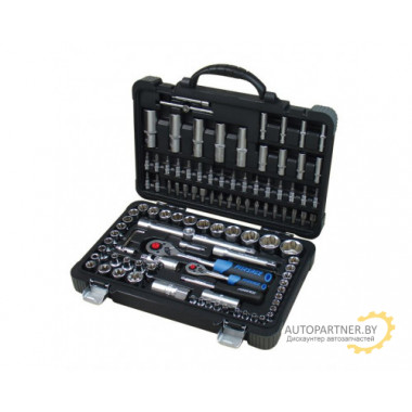 Набор инструмента FORSAGE F-41082-7 108пр. 1/4"&1/2" (сорв.гран.)(4-32мм), 