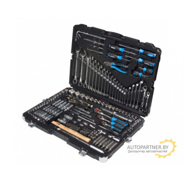 Набор инструментов FORSAGE F-42022-5 202пр.1/4"&3/8"&1/2" (6-гр.)(4-32мм), 
