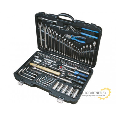Набор инструмента FORSAGE F-41071 107пр.1/4"&1/2"(6гр.)(4-32мм), 