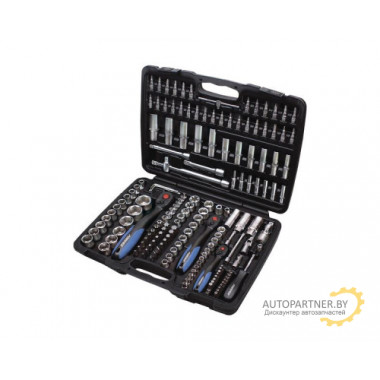 Набор инструмента FORSAGE F-41722-5 172пр. 1/4"&3/8"&1/2" (6гр.) (4-32мм), 