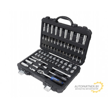 Набор инструмента FORSAGE F-3691-5 69пр. 3/8" (6гр.) (8-24мм+глубокие головки 8,10,12-19мм+E-профиль E8-E20), 