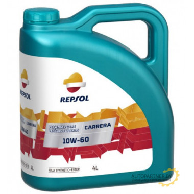 Моторное масло REPSOL CARRERA 10W60, 4л / RP050G54