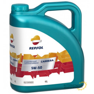 Моторное масло REPSOL CARRERA 5W50, 4л / RP050H54