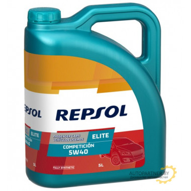 Моторное масло REPSOL ELITE COMPETICION 5W40, 5л / RP141L55
