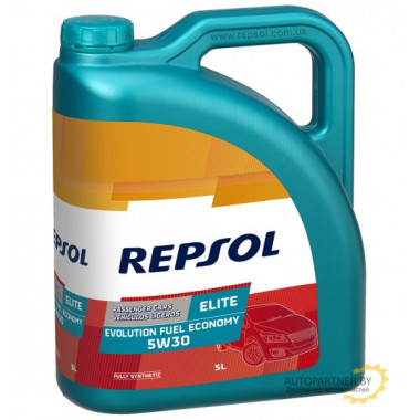 Моторное масло REPSOL ELITE EVOLUTION FUEL ECONOMY 5W30, 5л / RP141P55