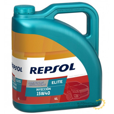 Моторное масло REPSOL ELITE INYECCION 15W40, 4л / RP139Y54