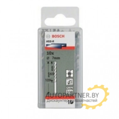 Набор сверл по металлу HSS-R 7 мм, 10 шт. 2607018429 BOSCH