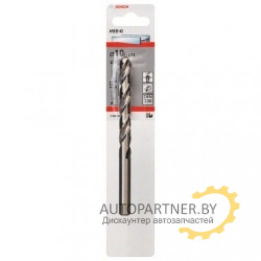 Сверло по металлу HSS-G Standardline 10 мм, 1 шт. 2608585936 BOSCH