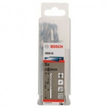 Набор сверл по металлу HSS-G Standardline 8 мм, 5 шт. 2608595072 BOSCH
