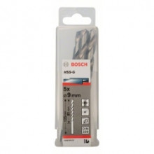 Набор сверл по металлу HSS-G Standardline 9 мм, 5 шт. 2608595075 BOSCH