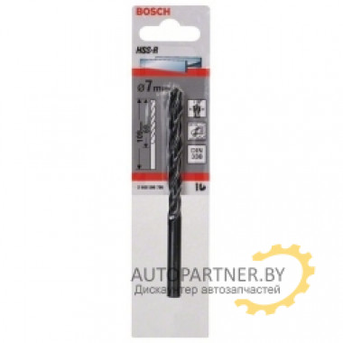 Сверло по металлу HSS-R 7 мм, 1 шт. 2608596799 BOSCH