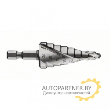 Сверло ступенчатое HSS, 4 - 20 мм 2608597524 BOSCH