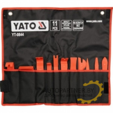 Набор съемников обивки 11 пр. YT-0844 YATO