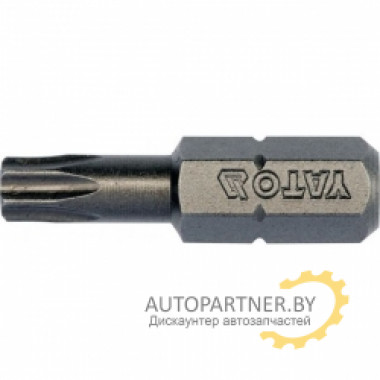 Набор бит TORX, T25, 25 мм, 10 шт