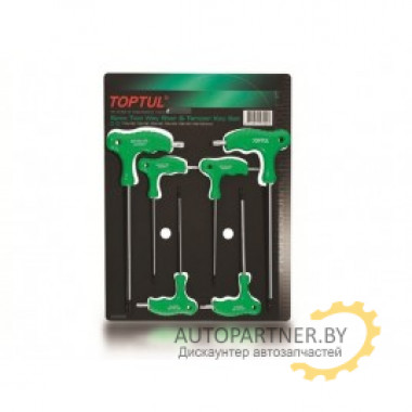 Набор ключей L-Type Torx T10-Т40 6шт TOPTUL (GAAS0602)