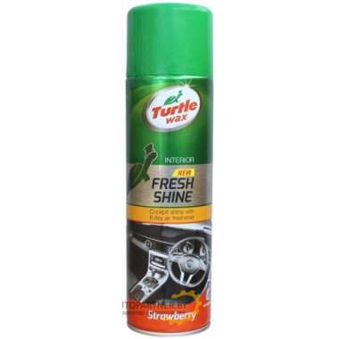 Полироль для пластика TURTLE WAX клубника 500 мл / FG7627