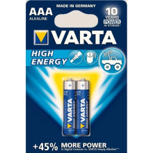 Батарейка VARTA 2ШТ HIGH ENERGY 2 AAA 1.5V  (Германия) / 04903113412