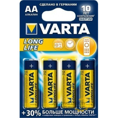 Аккумуляторы VARTA Rechargeable Accu 3+1 AAA 1000 mAh R2U (блистер 4шт) VARTA (Китай) / 05703301494