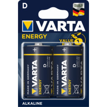Батарейка VARTA 2шт ENERGY D LR20  (Германия) / 04120229412