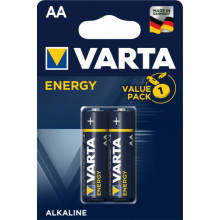 Батарейка VARTA ENERGY AA LR6 2 шт  (Германия) / 04106213412