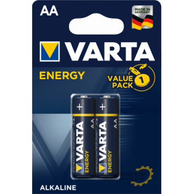 Батарейка VARTA ENERGY AA LR6 2 шт  (Германия) / 04106213412