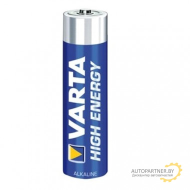 Батарейка VARTA 2ШТ  HIGH ENERGY 2 AAA 1.5V (1 шт)  (Германия) / 04903113412f