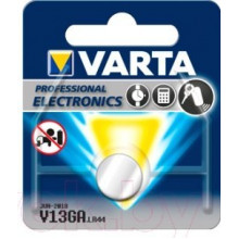 Батарейка VARTA 1шт V13GA 1.5V  (Китай) / 04276101401