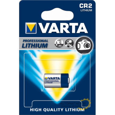 Батарейка VARTA 1шт LITHIUM CR2 3V  (Китай) / 06206301401