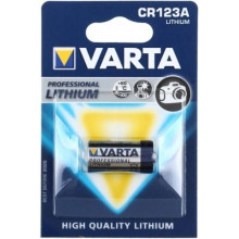 Батарейка VARTA 1шт LITHIUM CR123A 3V  (Китай) / 06205301401